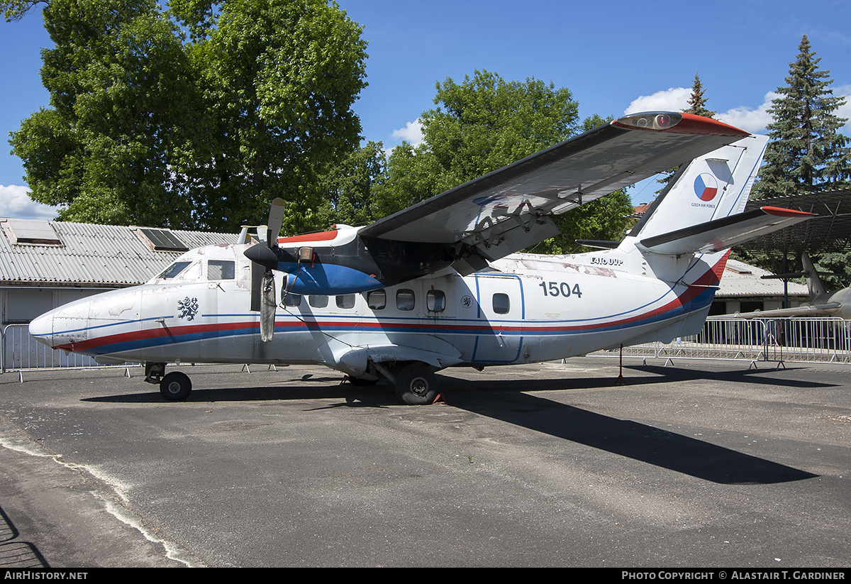 Aircraft Photo of 1504 | Let L-410UVP Turbolet | Czechia - Air Force | AirHistory.net #250444