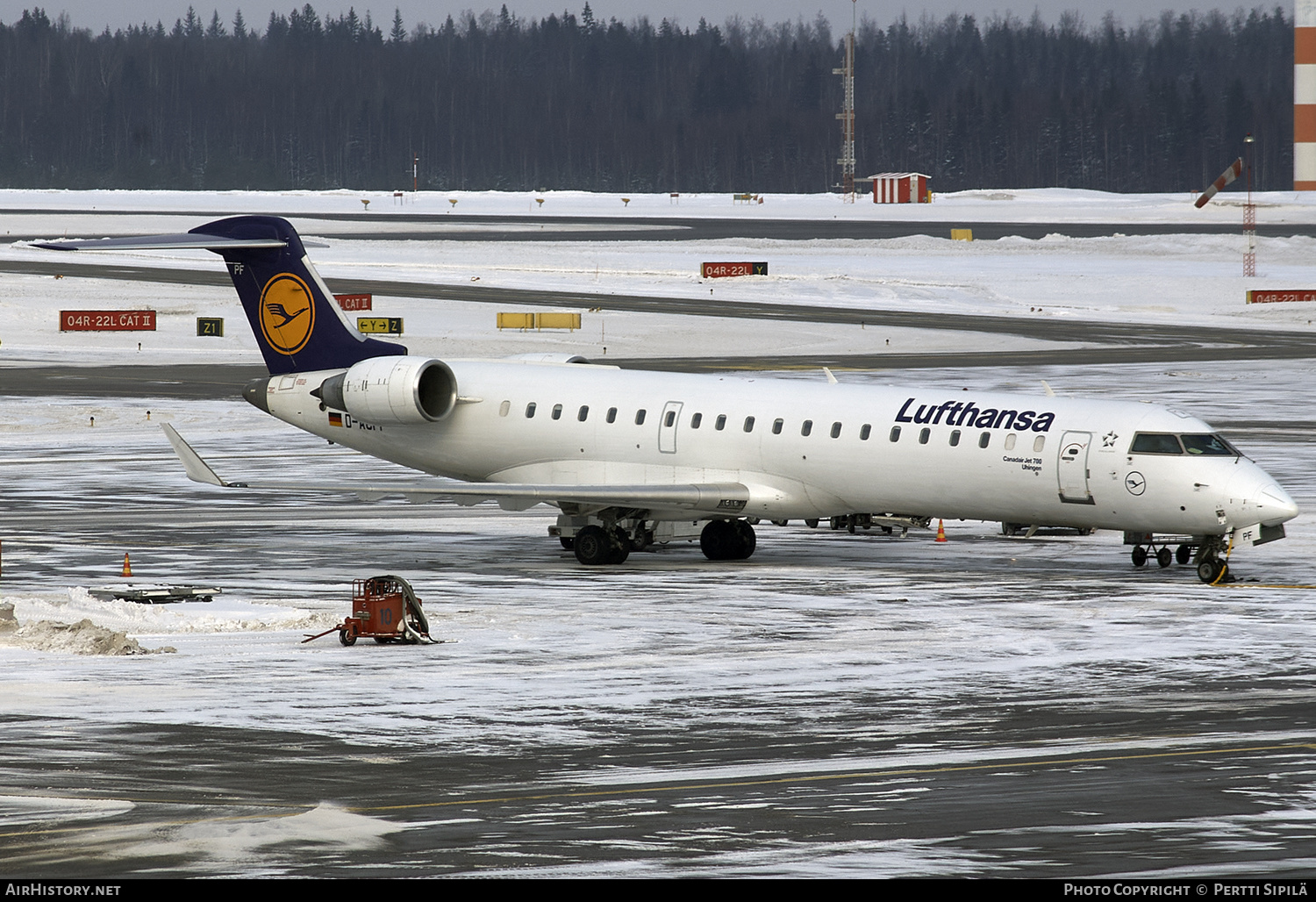 Aircraft Photo of D-ACPF | Bombardier CRJ-701ER (CL-600-2C10) | Lufthansa | AirHistory.net #250447