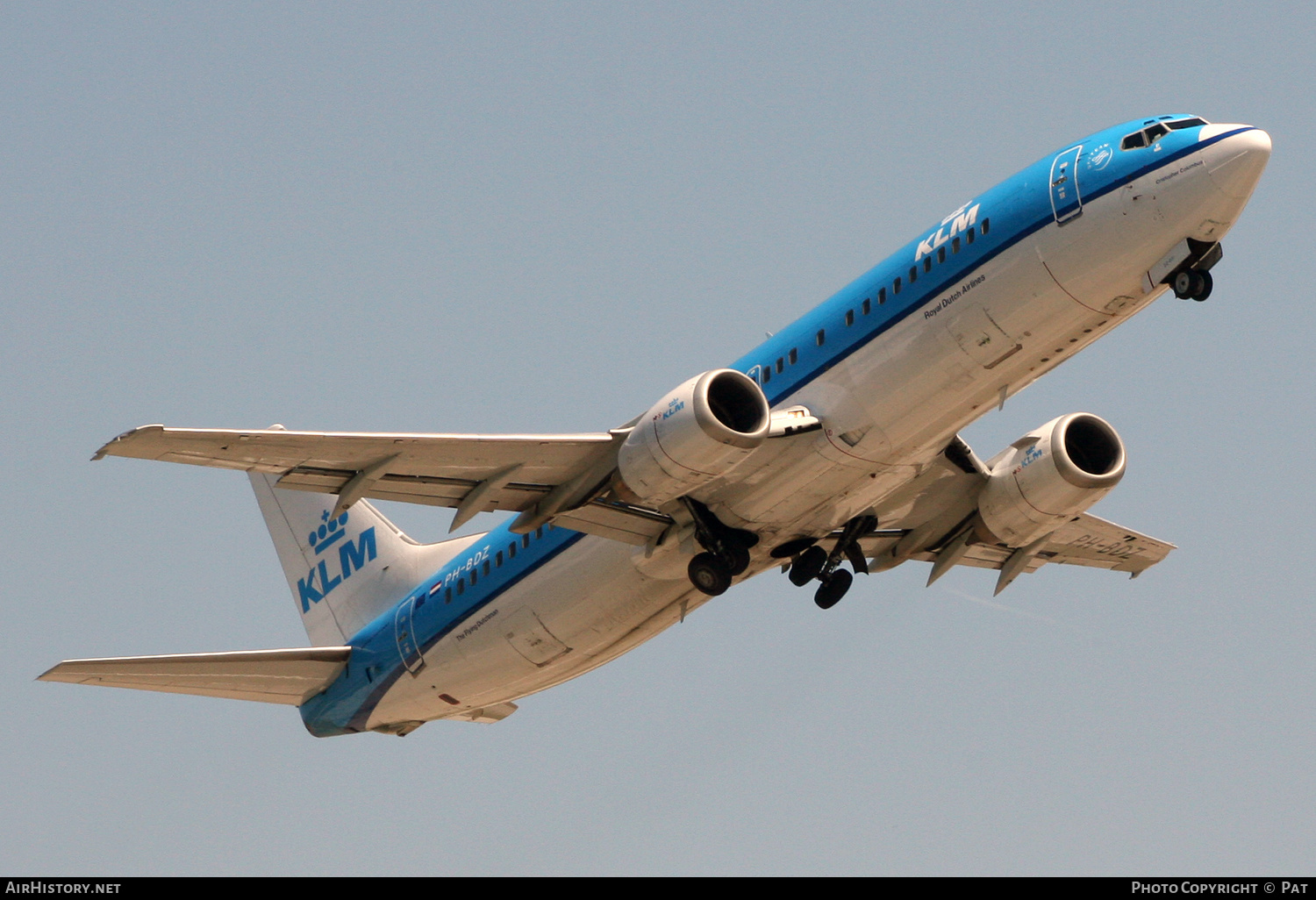 Aircraft Photo of PH-BDZ | Boeing 737-406 | KLM - Royal Dutch Airlines | AirHistory.net #250448