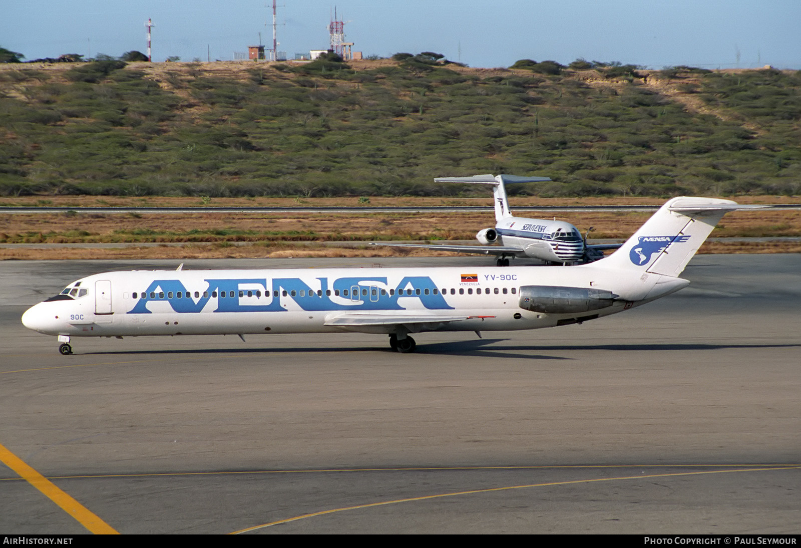 Aircraft Photo of YV-90C | McDonnell Douglas DC-9-51 | Avensa - Aerovías Venezolanas | AirHistory.net #250458