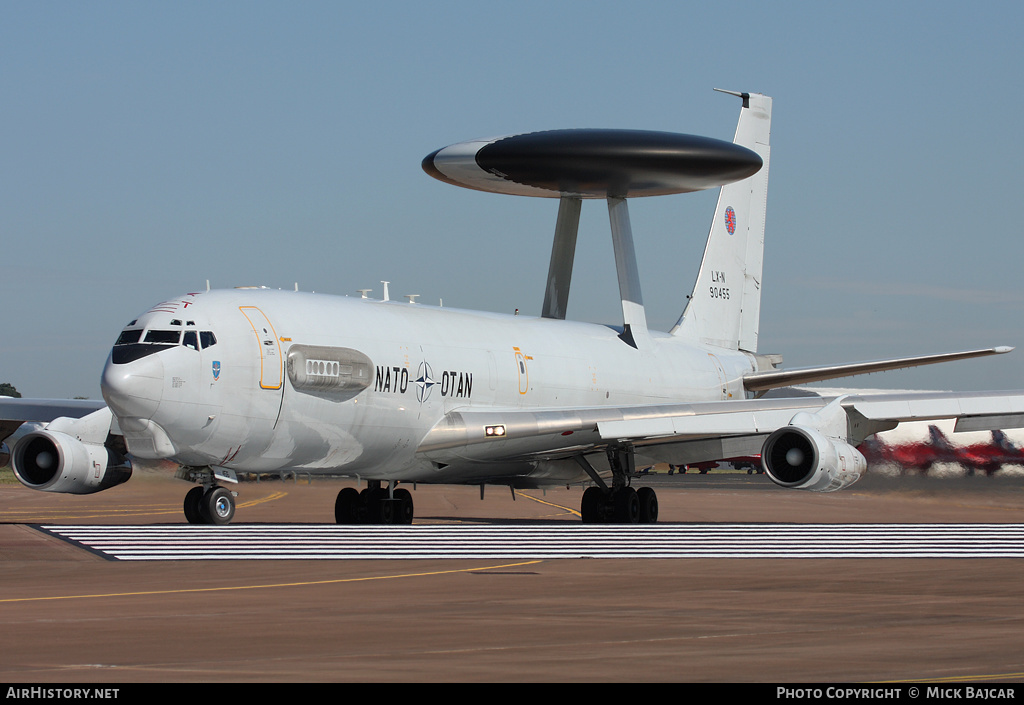 Aircraft Photo of LX-N90455 | Boeing E-3A Sentry | Luxembourg - NATO | AirHistory.net #250467