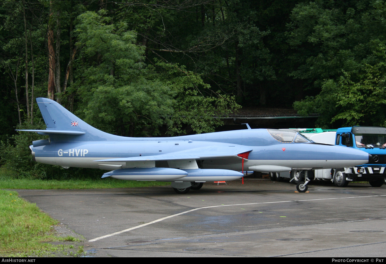 Aircraft Photo of G-HVIP | Hawker Hunter T68 | AirHistory.net #250474