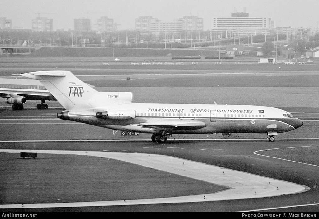 Aircraft Photo of CS-TBP | Boeing 727-82 | TAP - Transportes Aéreos Portugueses | AirHistory.net #250484