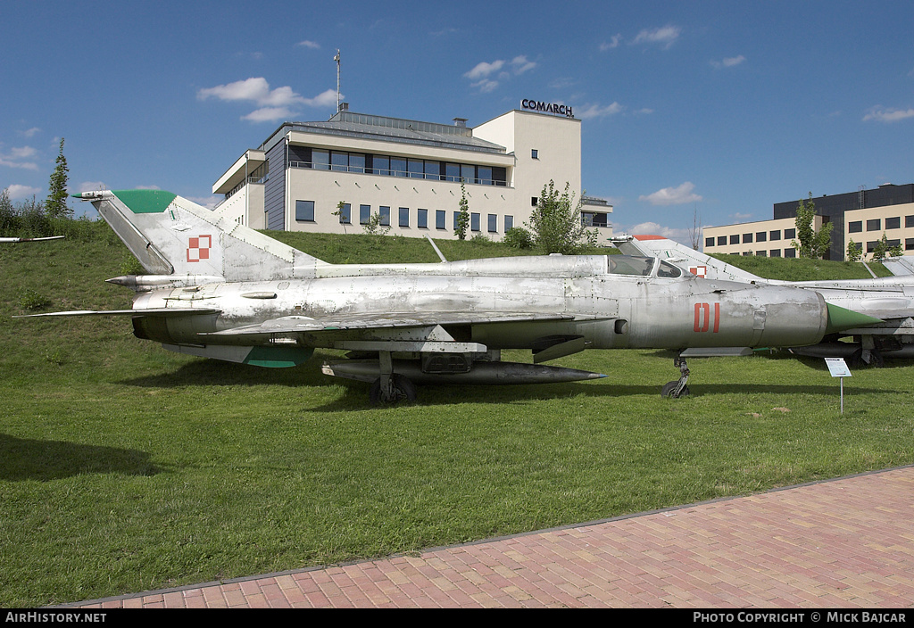 Aircraft Photo of 01 | Mikoyan-Gurevich MiG-21PFM | Poland - Air Force | AirHistory.net #250485