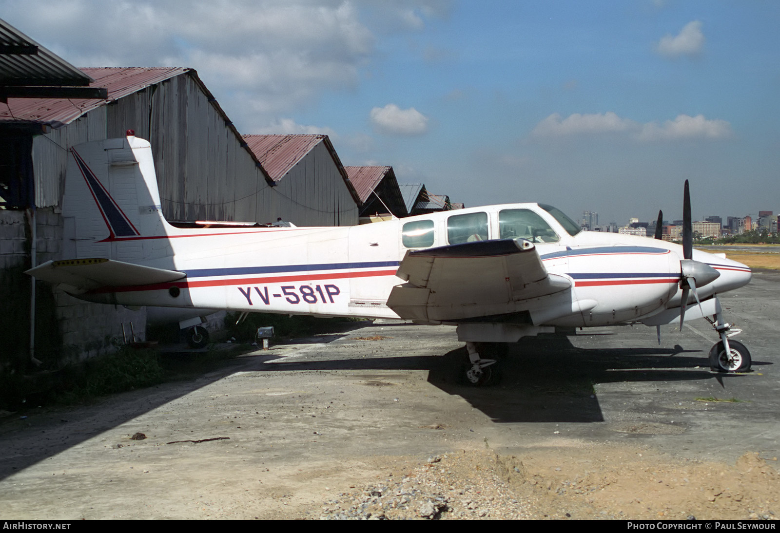 Aircraft Photo of YV-581P | Beech J50 Twin Bonanza | AirHistory.net #250486