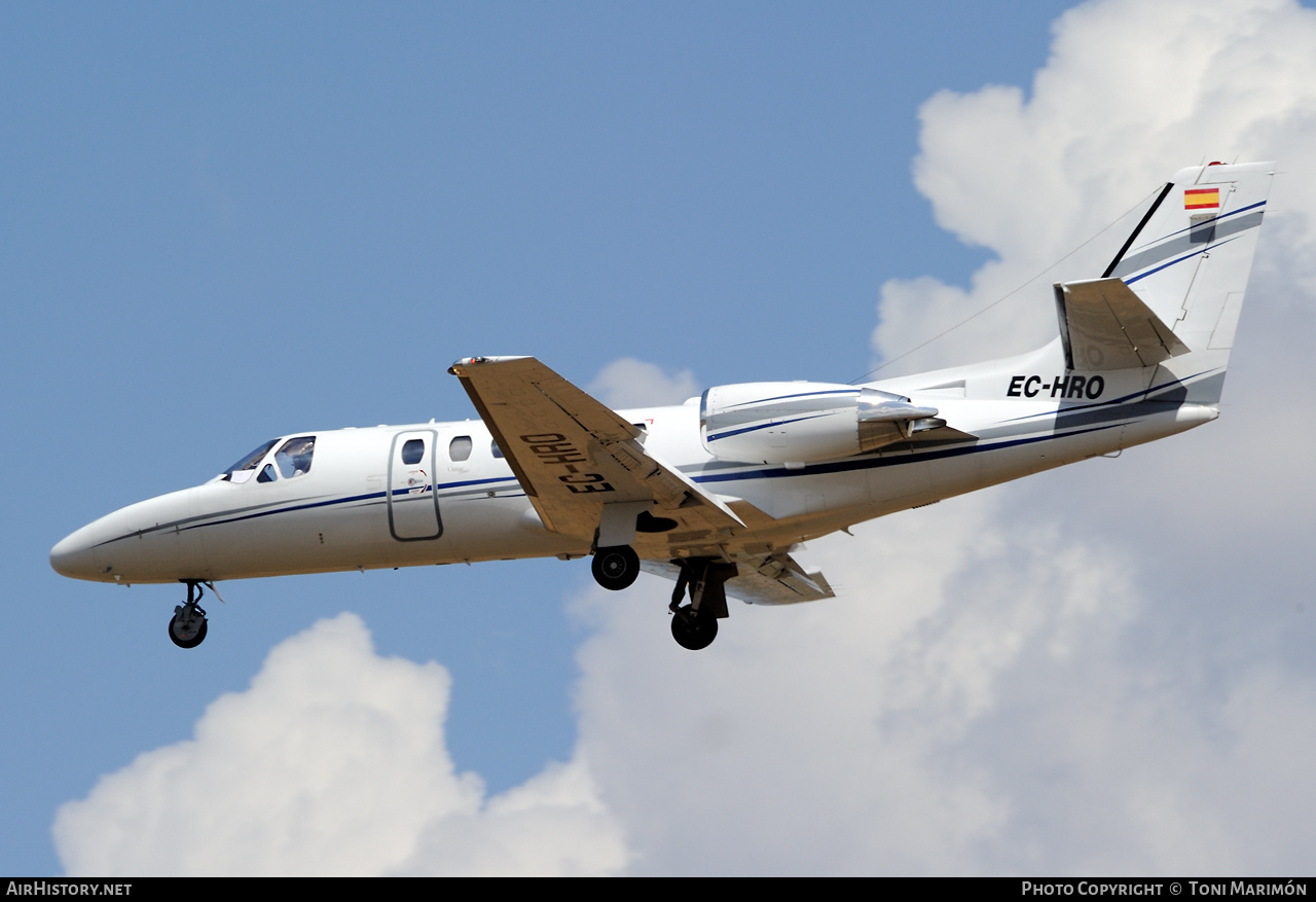 Aircraft Photo of EC-HRO | Cessna 550 Citation Bravo | AirHistory.net #250493