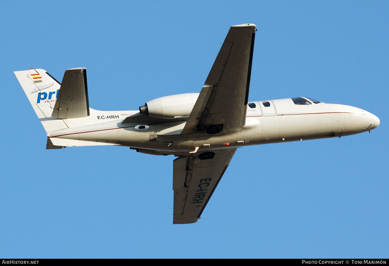 Aircraft Photo of EC-HRH | Cessna 500 Citation | PRT Aviation | AirHistory.net #250495