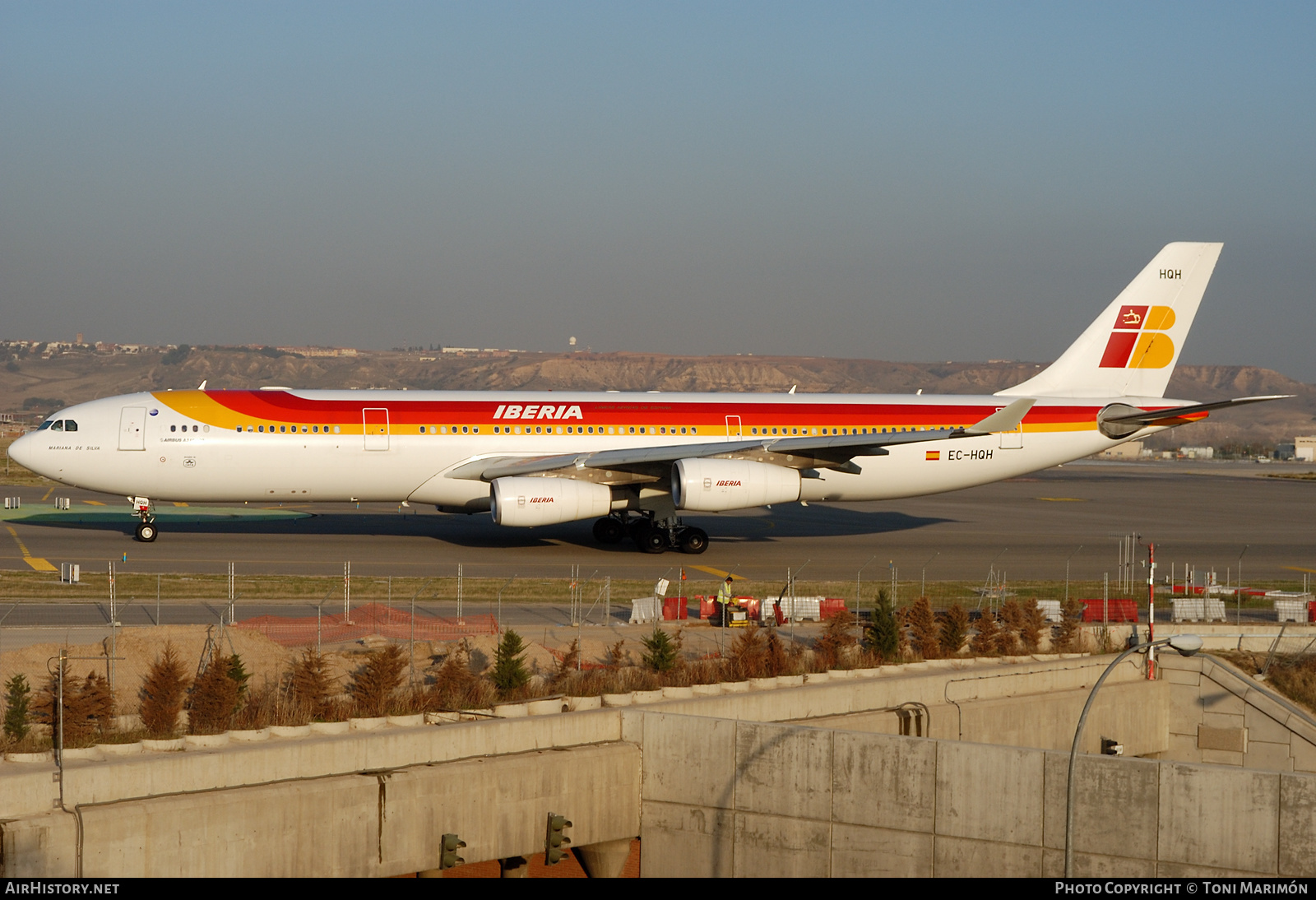 Aircraft Photo of EC-HQH | Airbus A340-313 | Iberia | AirHistory.net #250497