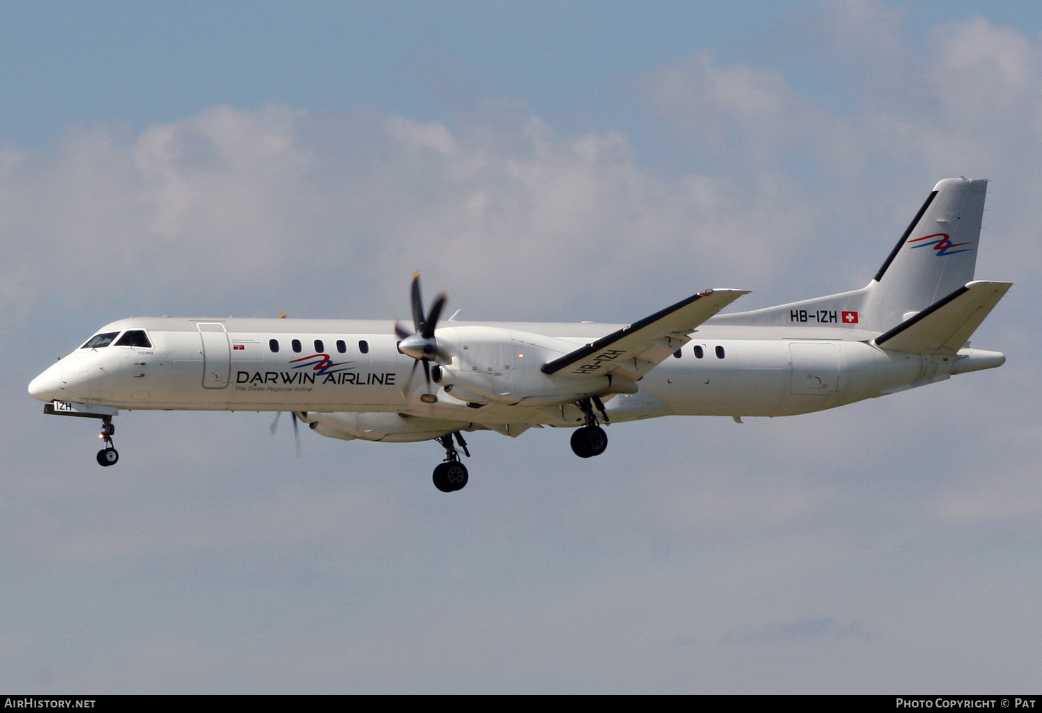 Aircraft Photo of HB-IZH | Saab 2000 | Darwin Airline | AirHistory.net #250499