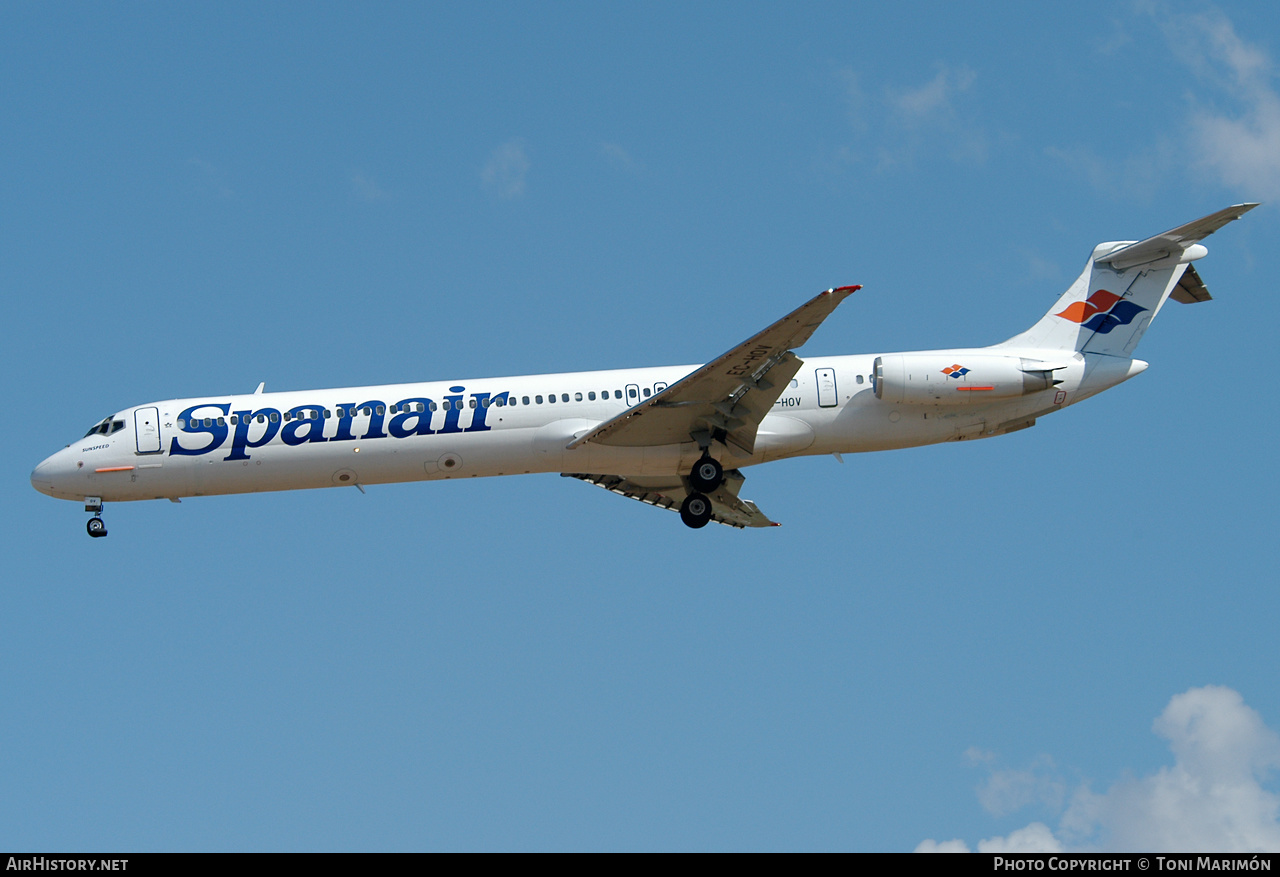 Aircraft Photo of EC-HOV | McDonnell Douglas MD-82 (DC-9-82) | Spanair | AirHistory.net #250501