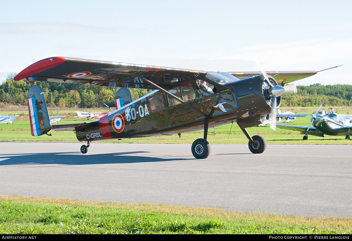 Aircraft Photo of C-GRBL | Max Holste MH.1521C Broussard | France - Air Force | AirHistory.net #250512