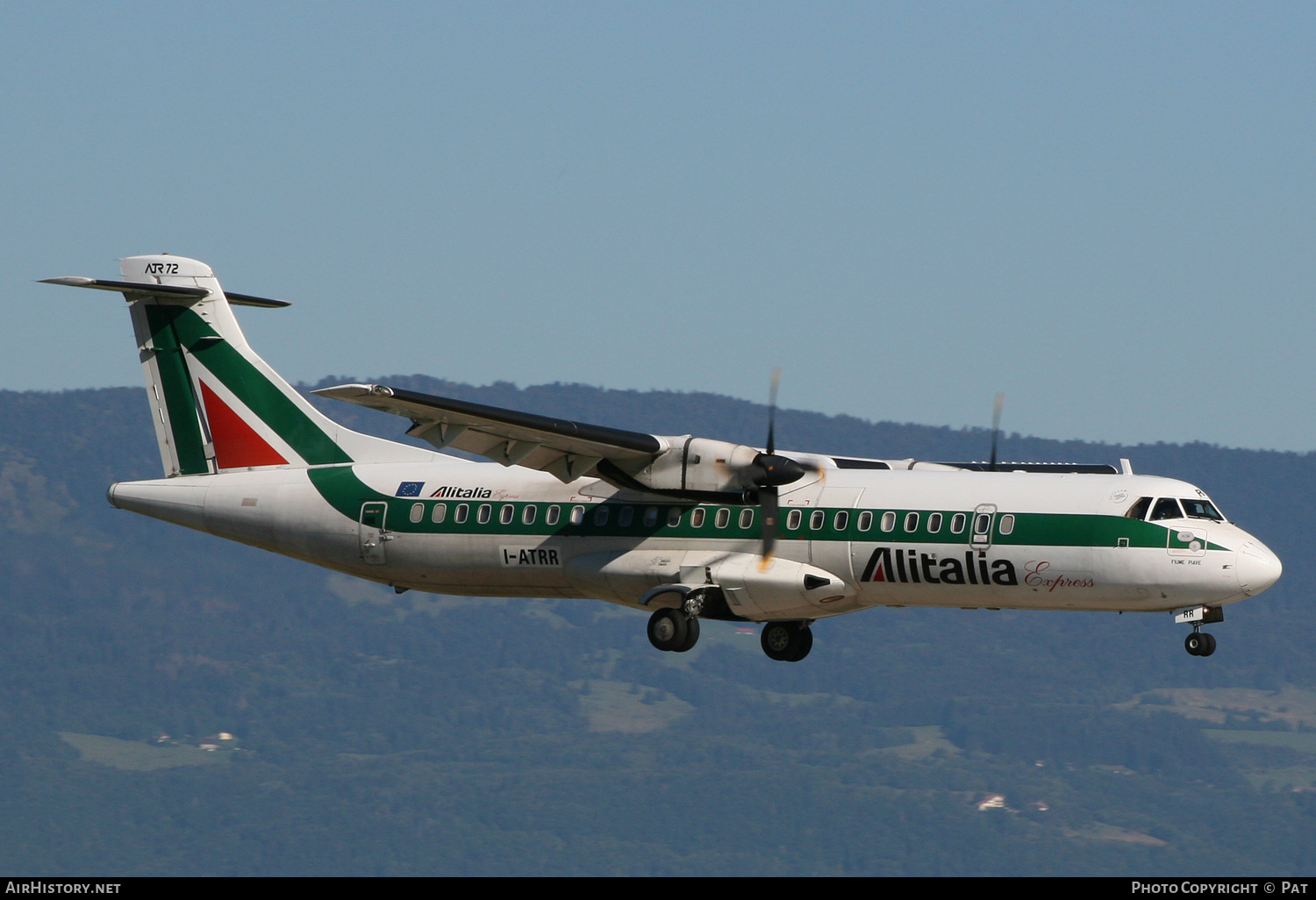 Aircraft Photo of I-ATRR | ATR ATR-72-212 | Alitalia Express | AirHistory.net #250521