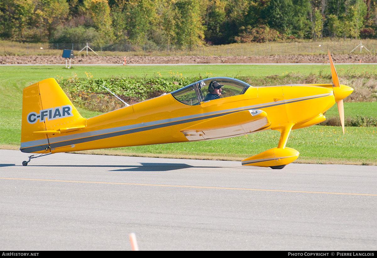 Aircraft Photo of C-FIAR | Van's RV-6 | AirHistory.net #250535