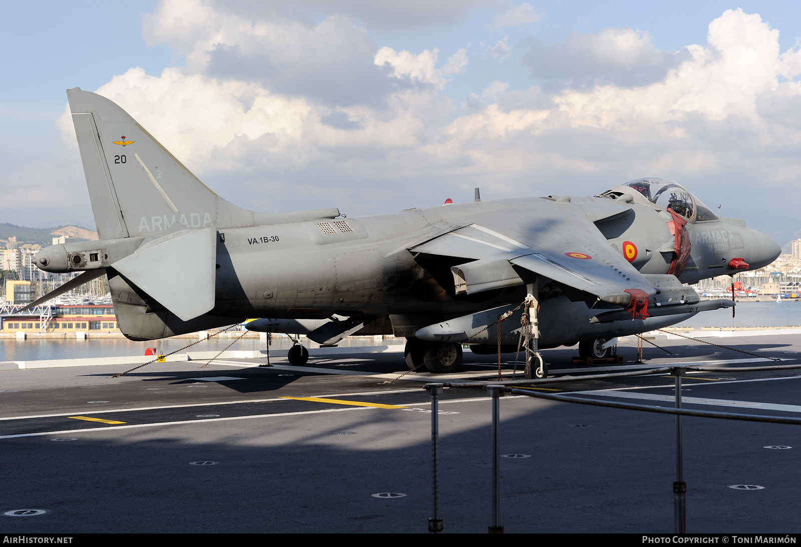 Aircraft Photo of VA.1B-30 | McDonnell Douglas AV-8B Harrier II+ | Spain - Navy | AirHistory.net #250541