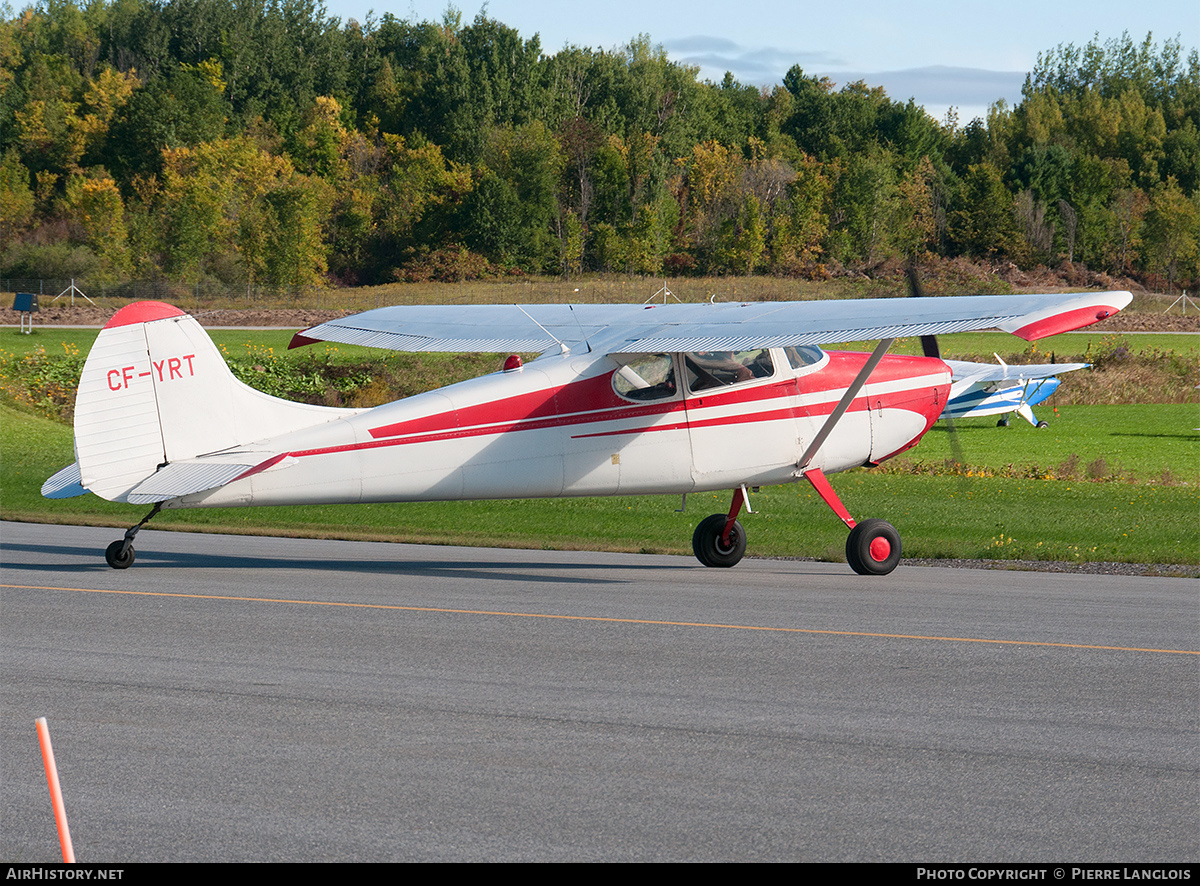 Aircraft Photo of CF-YRT | Cessna 170B | AirHistory.net #250558