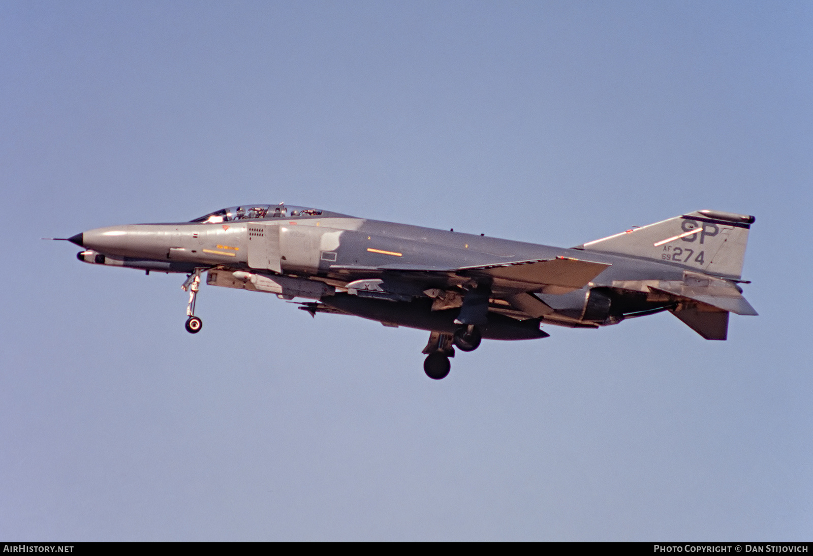 Aircraft Photo of 69-0274 / AF69274 | McDonnell Douglas F-4G Phantom II | USA - Air Force | AirHistory.net #250566