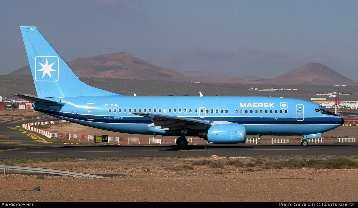 Aircraft Photo of OY-MRH | Boeing 737-7L9 | Maersk Air | AirHistory.net #250572