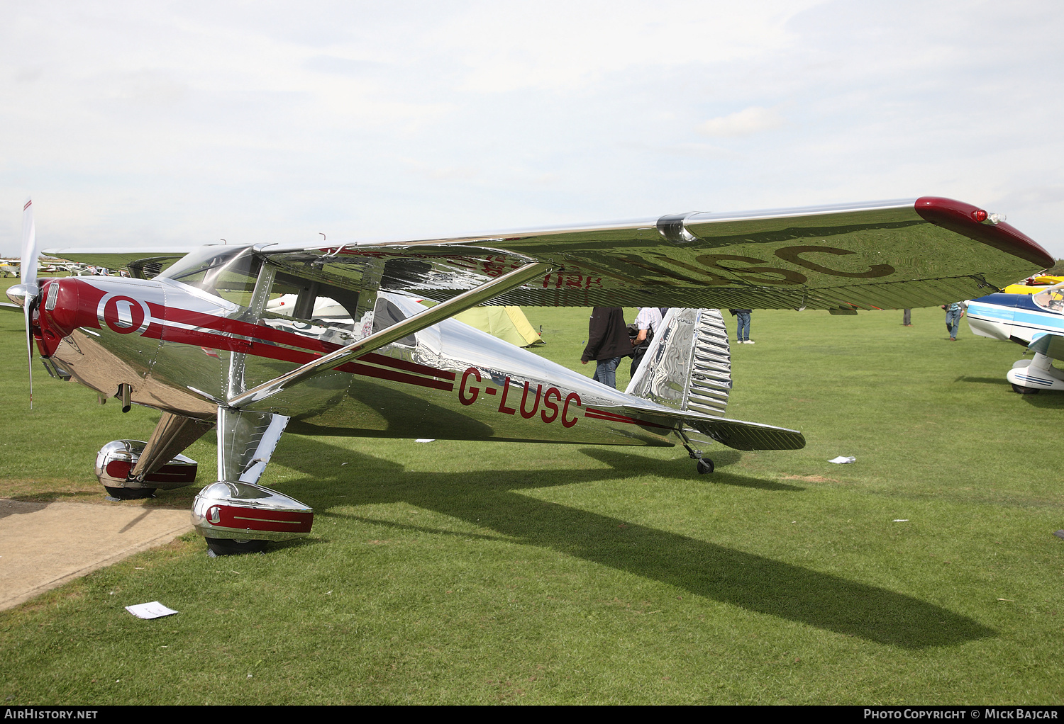 Aircraft Photo of G-LUSC | Luscombe 8E Silvaire Deluxe | AirHistory.net #250582