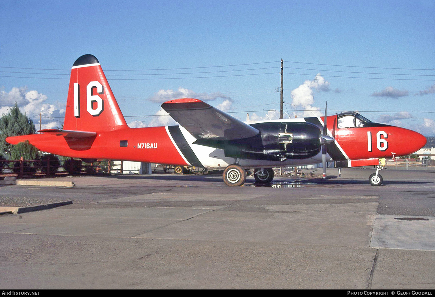 Aircraft Photo of N716AU | Lockheed P-2H/AT Neptune | Aero Union | AirHistory.net #250597