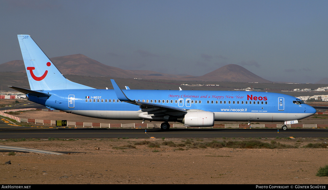 Aircraft Photo of I-NEOT | Boeing 737-86N | Neos | AirHistory.net #250601