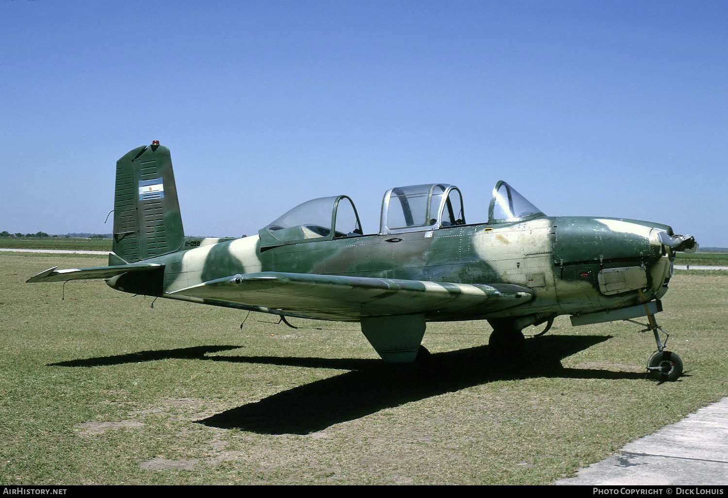 Aircraft Photo of E-038 | Beech B45 Mentor | Argentina - Air Force | AirHistory.net #250638