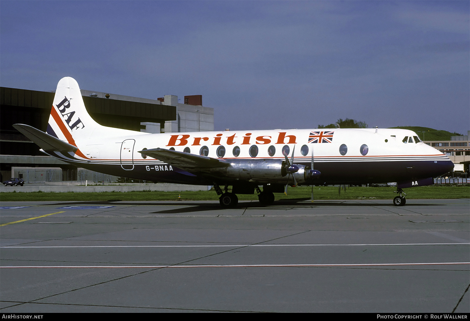 Aircraft Photo of G-BNAA | Vickers 806 Viscount | British Air Ferries - BAF | AirHistory.net #250654