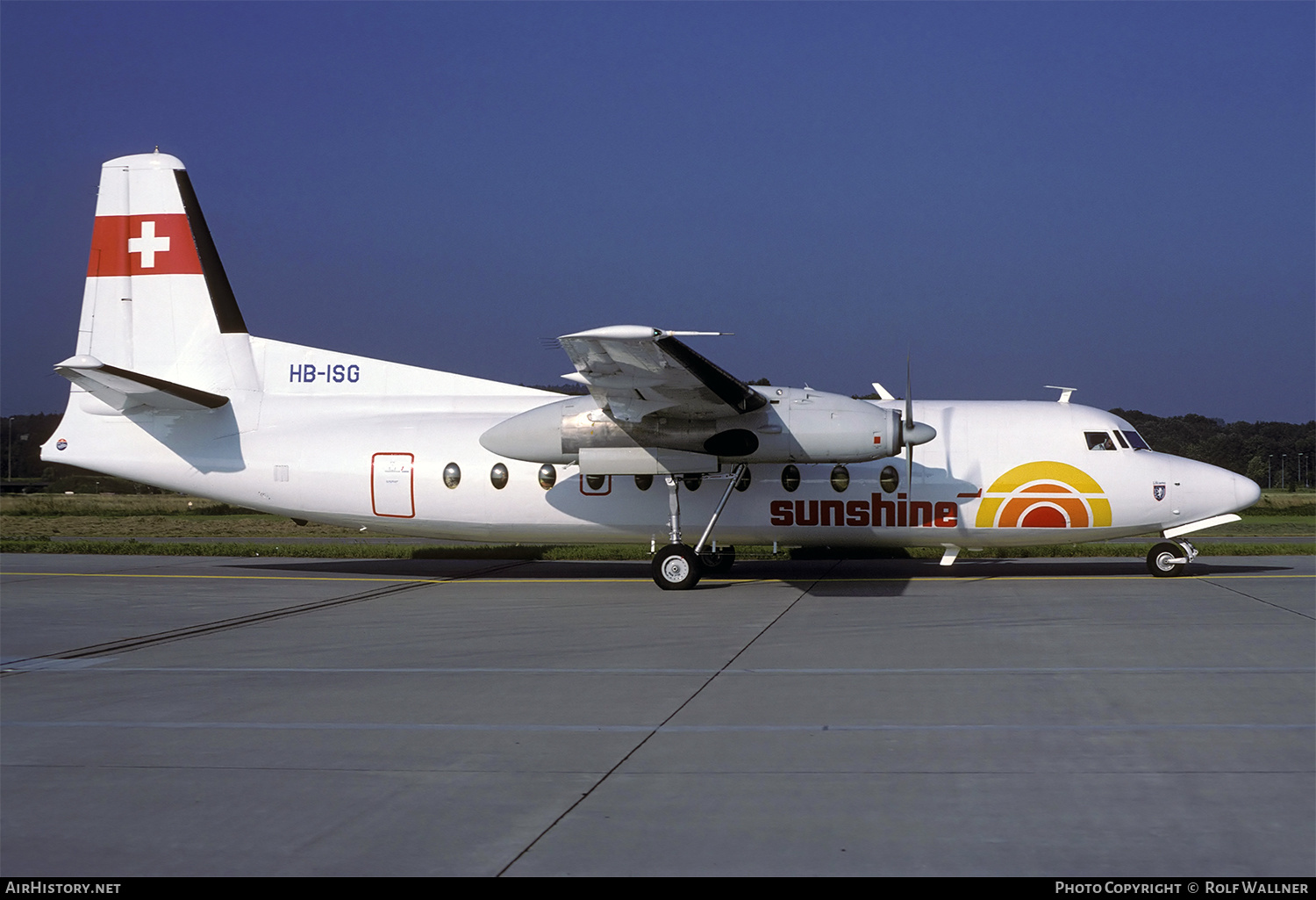 Aircraft Photo of HB-ISG | Fokker F27-200 Friendship | Sunshine Aviation | AirHistory.net #250661