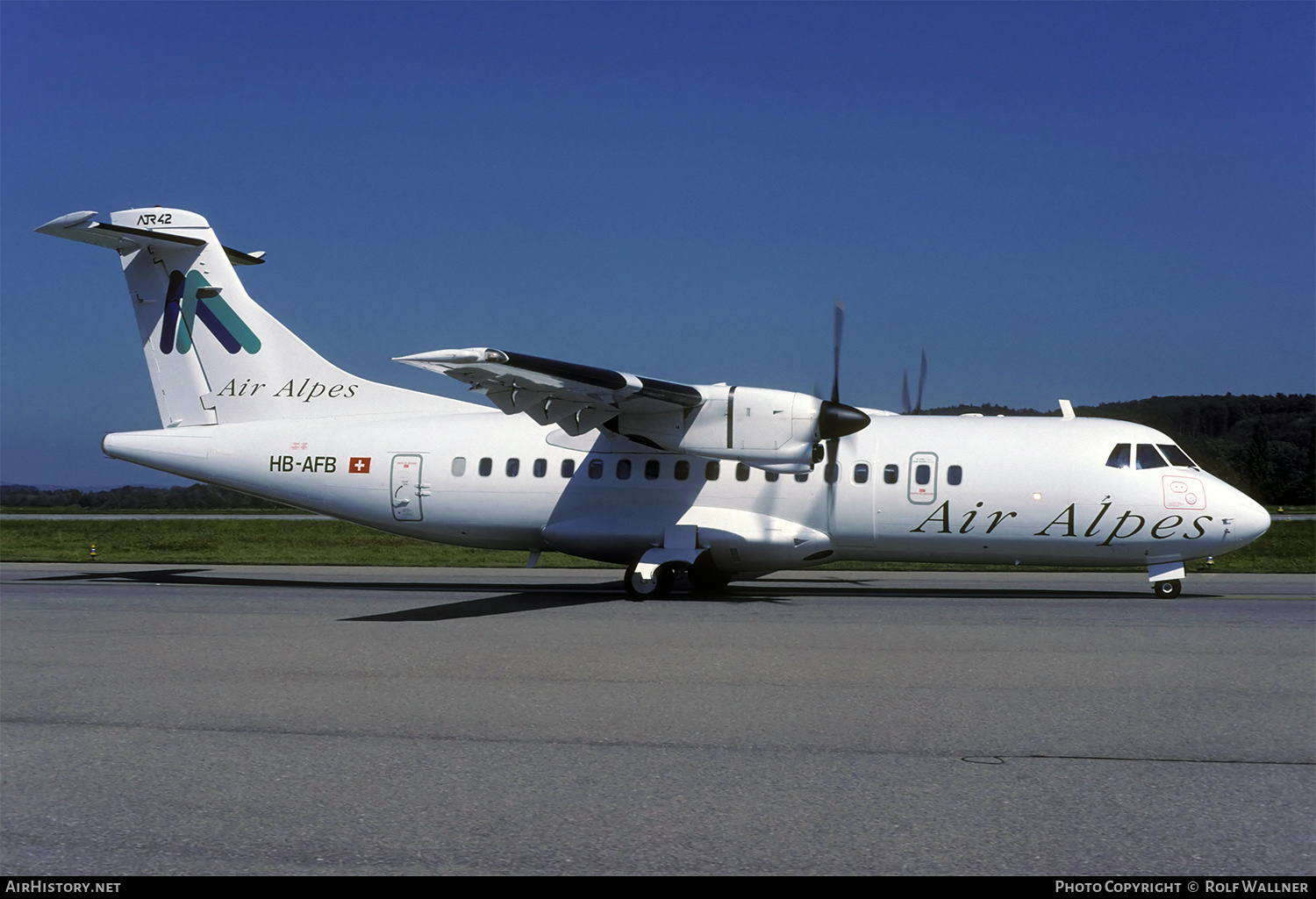 Aircraft Photo of HB-AFB | ATR ATR-42-300 | Air Alpes | AirHistory.net #250665