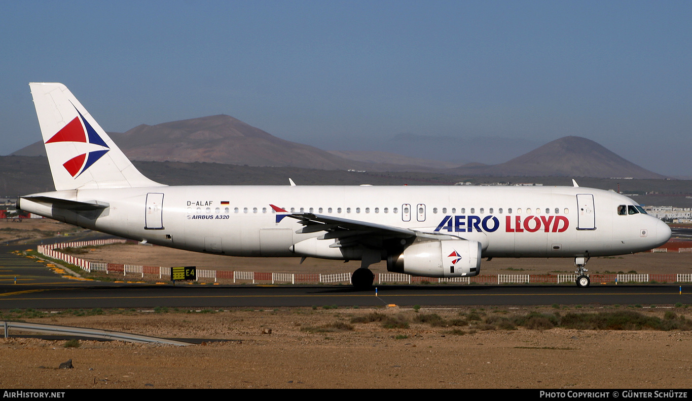 Aircraft Photo of D-ALAF | Airbus A320-232 | Aero Lloyd | AirHistory.net #250676