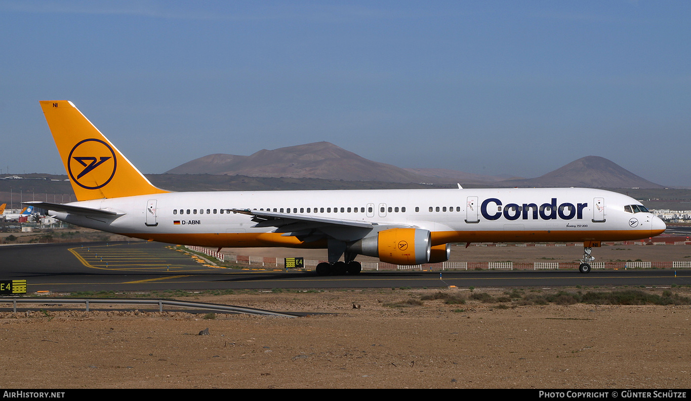 Aircraft Photo of D-ABNI | Boeing 757-230 | Condor Flugdienst | AirHistory.net #250689