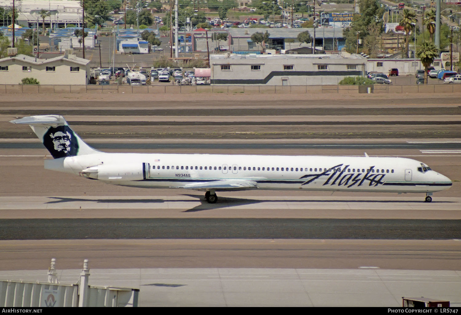 Aircraft Photo of N934AS | McDonnell Douglas MD-83 (DC-9-83) | Alaska Airlines | AirHistory.net #250710
