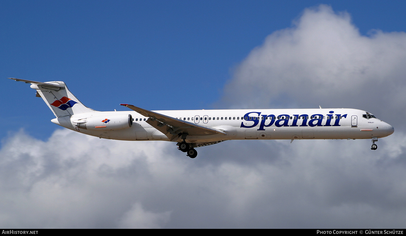 Aircraft Photo of EC-GTO | McDonnell Douglas MD-82 (DC-9-82) | Spanair | AirHistory.net #250725