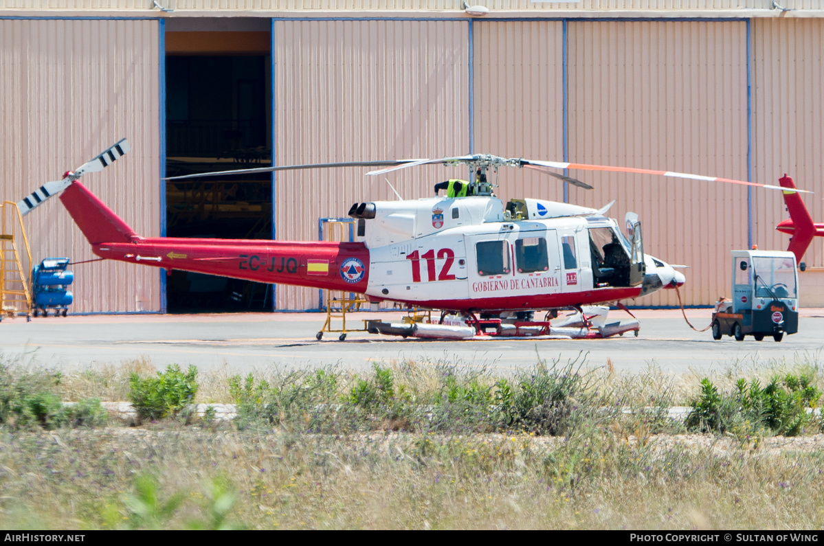 Aircraft Photo of EC-JJQ | Bell 412EP | Gobierno de Cantabría | AirHistory.net #250740