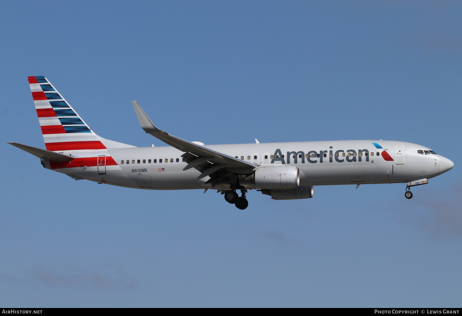 Aircraft Photo of N810NN | Boeing 737-823 | American Airlines | AirHistory.net #250744