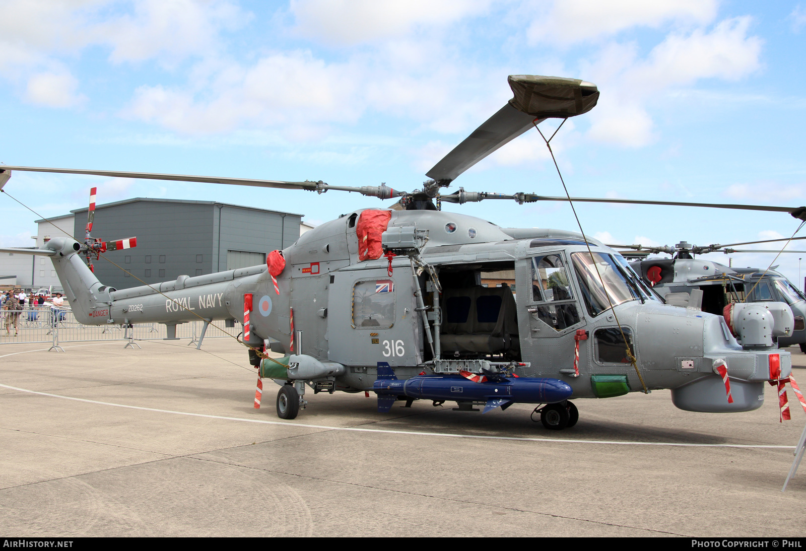 Aircraft Photo of ZD262 | Westland WG-13 Lynx HAS3 | UK - Navy | AirHistory.net #250752