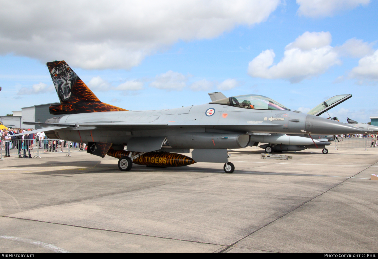 Aircraft Photo of 664 | General Dynamics F-16AM Fighting Falcon | Norway - Air Force | AirHistory.net #250771