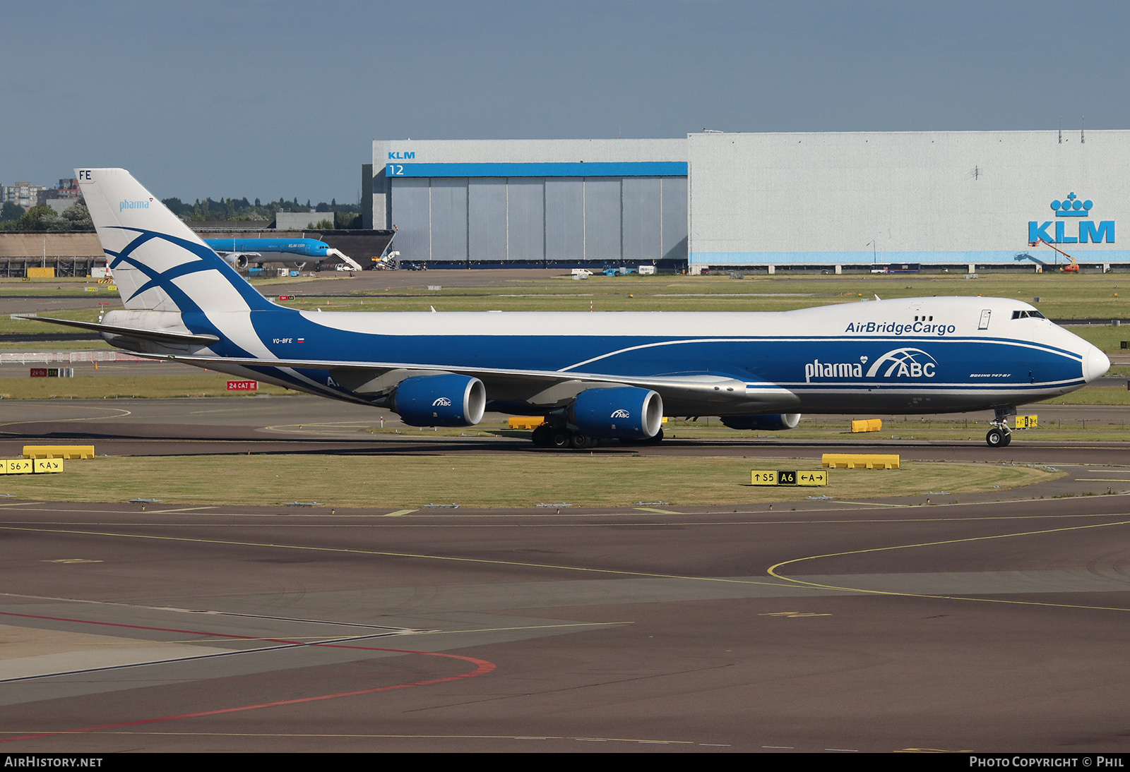 Aircraft Photo of VQ-BFE | Boeing 747-83QF/SCD | ABC Pharma - AirBridgeCargo Airlines | AirHistory.net #250774