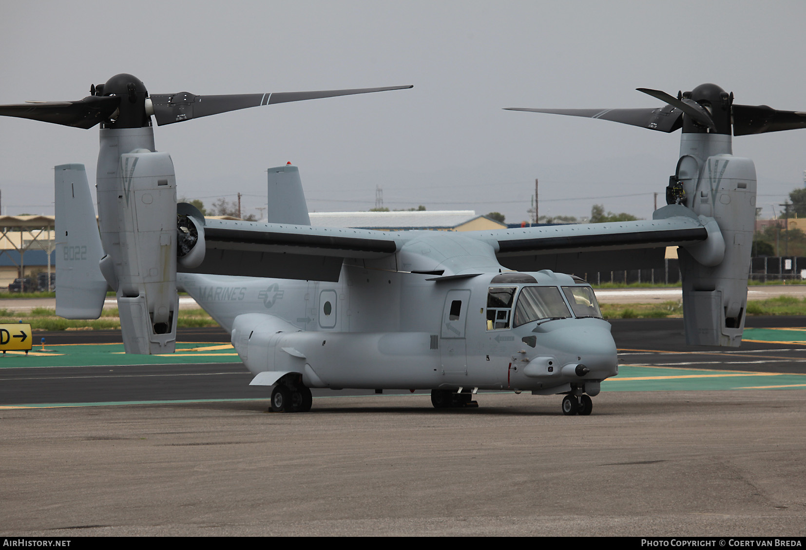 Aircraft Photo of 168022 | Bell-Boeing MV-22B Osprey | USA - Marines | AirHistory.net #250783