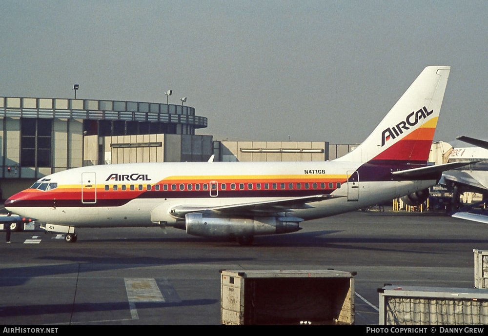 Aircraft Photo of N471GB | Boeing 737-159 | AirCal | AirHistory.net #250784