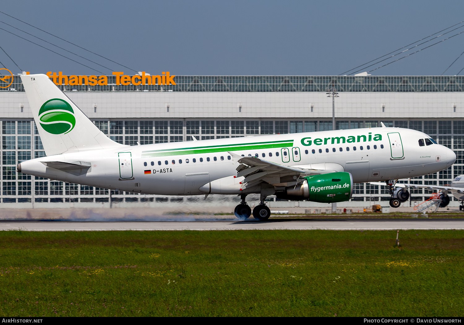 Aircraft Photo of D-ASTA | Airbus A319-112 | Germania | AirHistory.net #250786