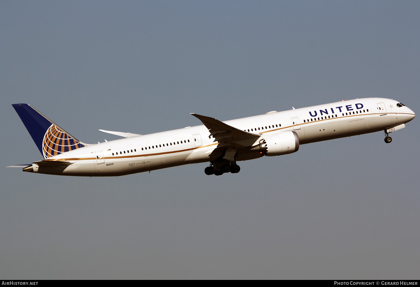 Aircraft Photo of N14001 | Boeing 787-10 Dreamliner | United Airlines | AirHistory.net #250808