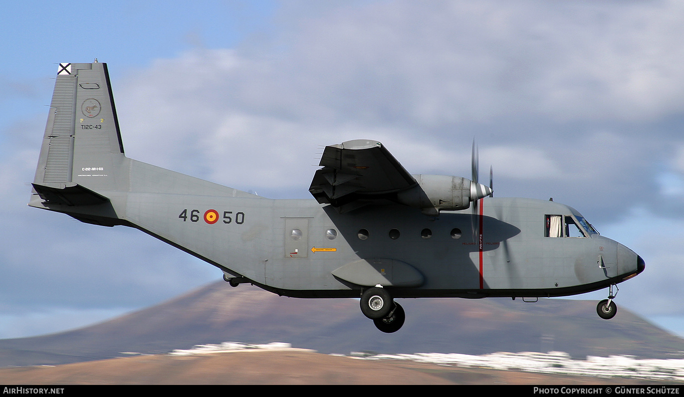 Aircraft Photo of T.12C-43 | CASA C-212-100 Aviocar | Spain - Air Force | AirHistory.net #250815