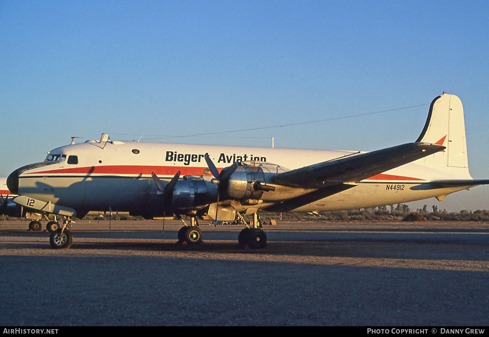 Aircraft Photo of N44912 | Douglas C-54P Skymaster | Biegert Aviation | AirHistory.net #250821