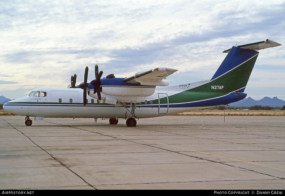 Aircraft Photo of N27AP | De Havilland Canada DHC-7-102 Dash 7 | AirHistory.net #250830