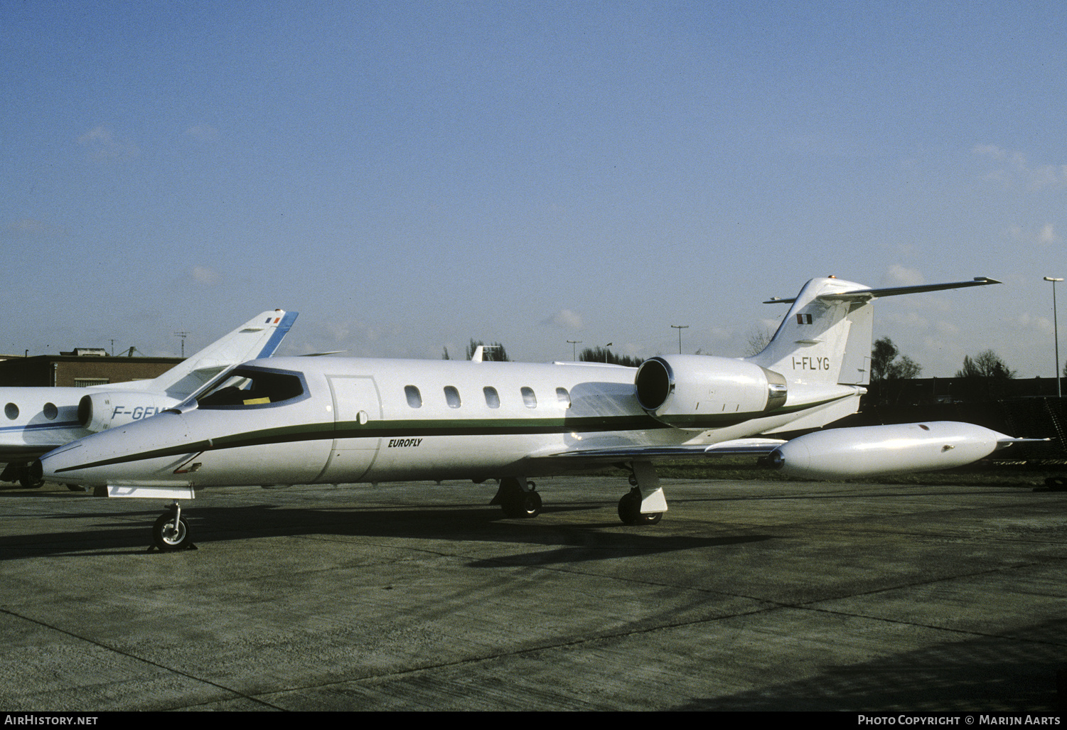 Aircraft Photo of I-FLYG | Gates Learjet 35A | Eurofly Service | AirHistory.net #250837