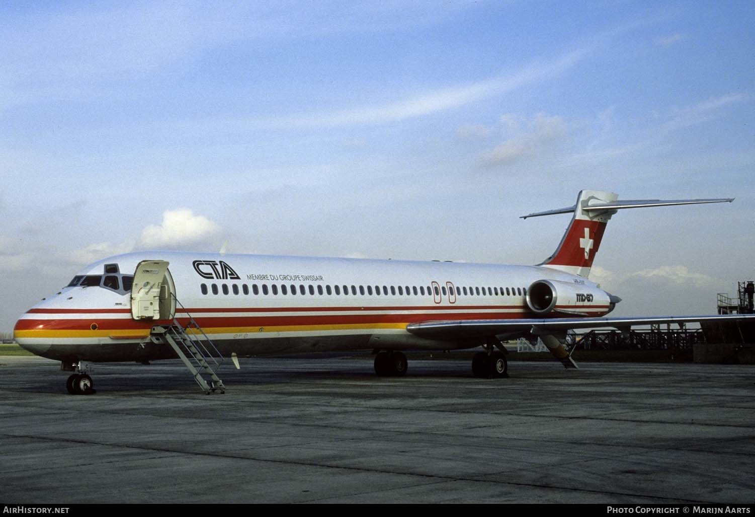 Aircraft Photo of HB-IUC | McDonnell Douglas MD-87 (DC-9-87) | CTA - Compagnie de Transport Aérien | AirHistory.net #250839