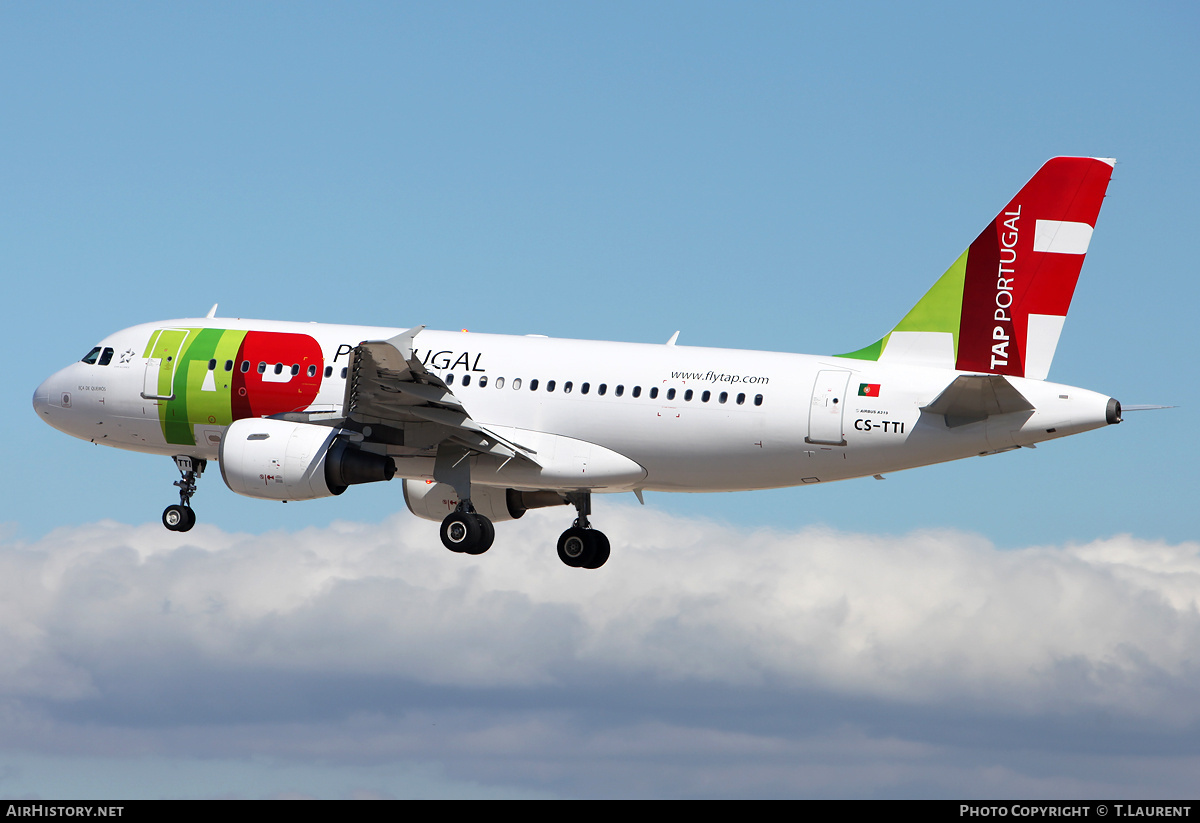 Aircraft Photo of CS-TTI | Airbus A319-111 | TAP Portugal | AirHistory.net #250841