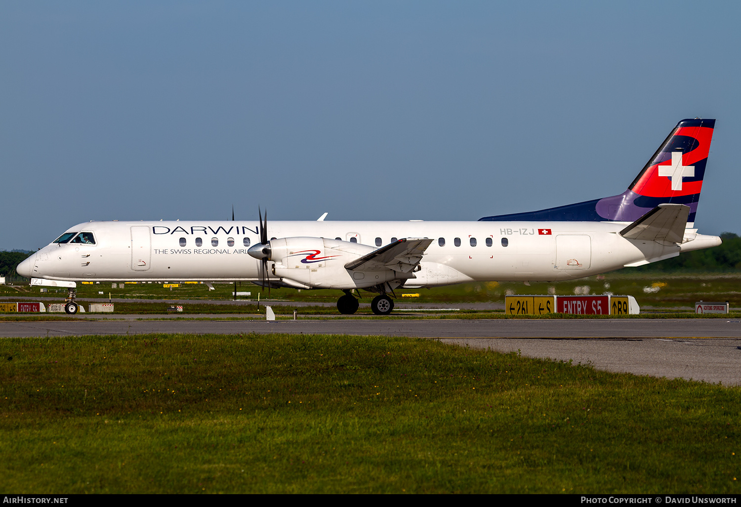 Aircraft Photo of HB-IZJ | Saab 2000 | Darwin Airline | AirHistory.net #250846