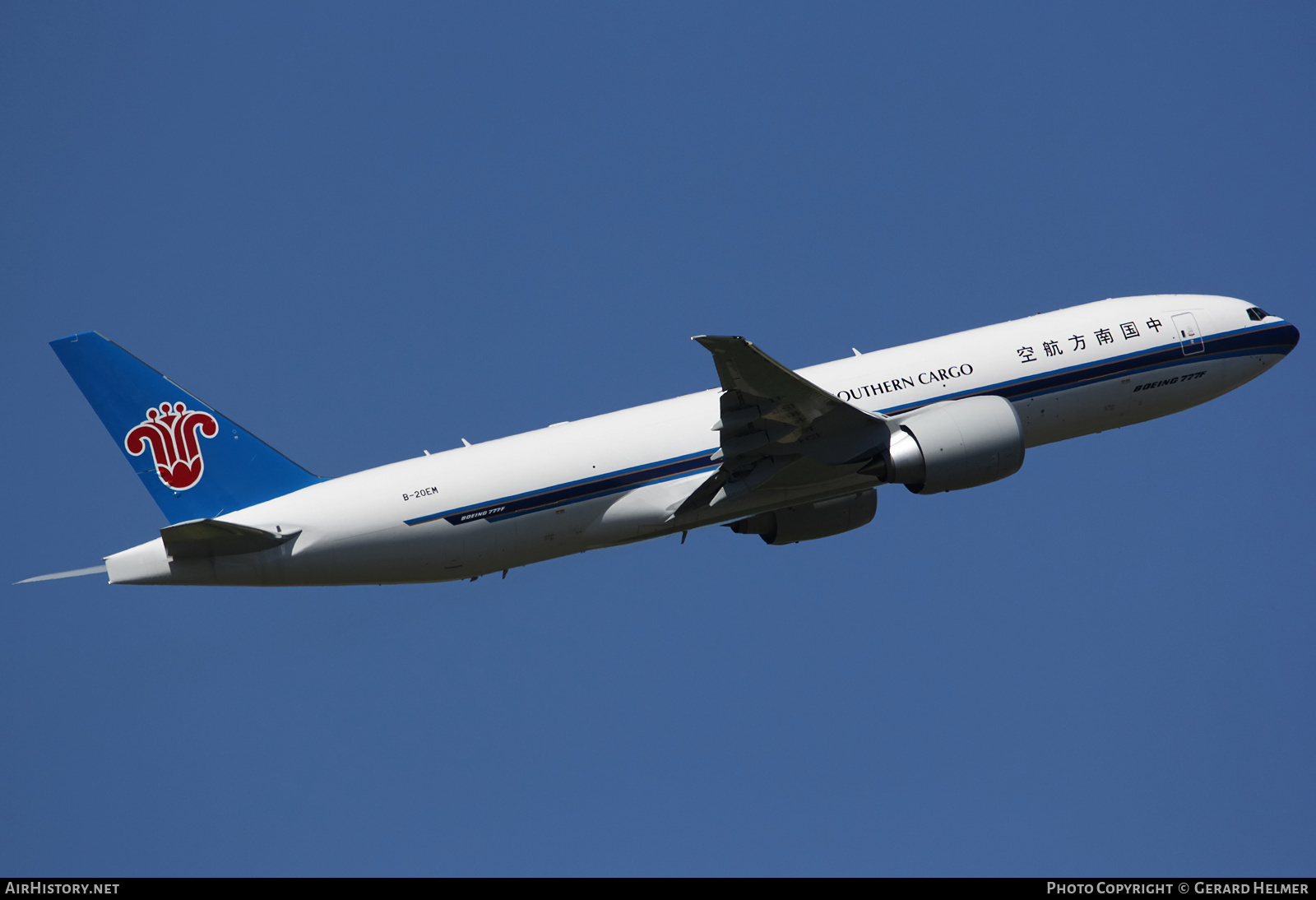 Aircraft Photo of B-20EM | Boeing 777-F | China Southern Airlines Cargo | AirHistory.net #250857