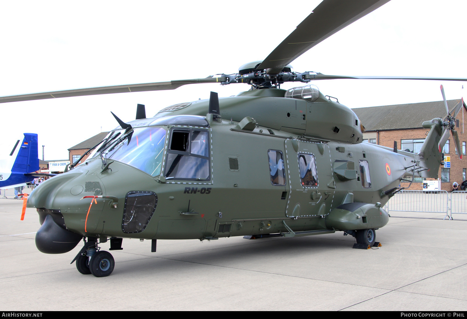 Aircraft Photo of RN-05 | NHI NH90 TTH | Belgium - Air Force | AirHistory.net #250865